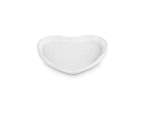 Descanso para Colher Coração Le Creuset Branco 13cm