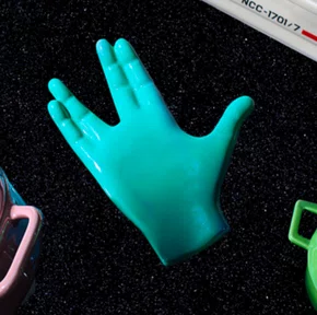 Descanso para Colher Live Long & Prosper Star Trek Le Creuset Bleu Riviera