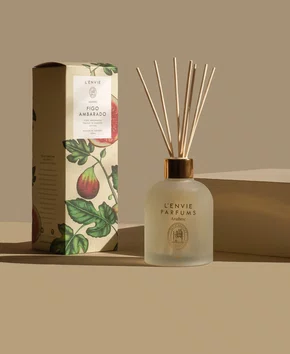Difusor de Perfume Figo Ambarado Lenvie 200 ml