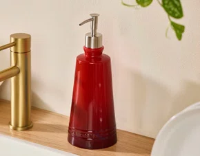 Dispenser para Sabão Le Creuset Vermelho 580ml