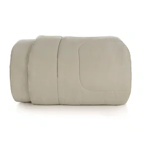 Edredom Solteiro Bossa 300 Fios Egípcio Karsten Areia 1,80 x 2,60 m