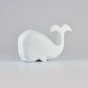 Enfeite Baleia The Home Decorações Branca