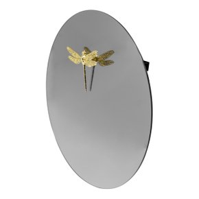 Escultura Reflexo Circular Libélula G Sui Objetos