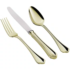 Faqueiro 101 Peças Florence Flash Ouro St. James