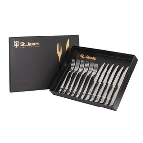 Faqueiro 12 Peças para Churrasco Wish St. James Inox