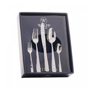 Faqueiro 30 Peças Pisa Aço Inox Com Estojo Wolff