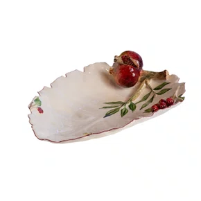 Folha Costela de Adão Romã e Groselhas Zanatta Casa 40 x 27 cm