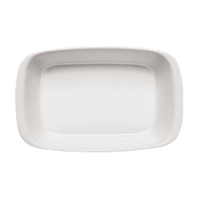 Forma Retangular 700ml Germer Branco 22,5cm