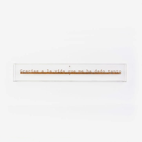 Frase Ferro na Caixa Gracias Mercatto Casa