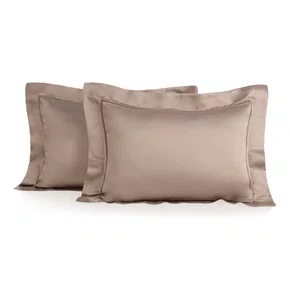 Fronha Avulsa Contessina 300 Fios Bambu Trussardi 50 x 70 cm Nocciola
