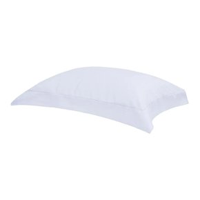 Fronha Damask Stripes 3 Abas Com Ajour Buddemeyer Cinza 50 x 70 cm