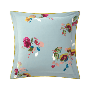 Fronha Eaux 300 Fios Algodão Orgânico Yves Delorme Estampado 65 x 65cm