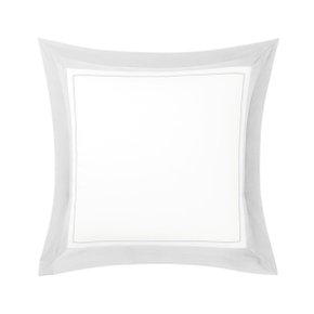 Fronha Lutece 300 Fios Yves Delorme Platino 65 x 65 cm