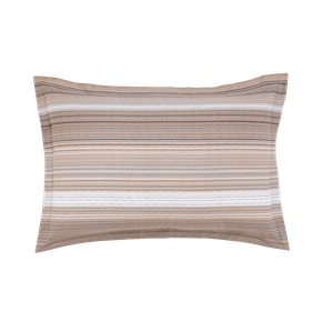 Fronha Metastripe 300 Fios Algodão Orgânico Boss Home 50 x 70 cm