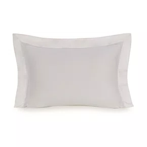 Fronha Morelli 300 Fios Trussardi Branco e Branco 50cm x 70cm