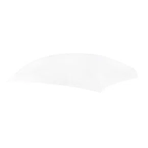 Fronha Nilo 03 Abas Buddemeyer Luxus Branco/Branco 50cm x 70cm