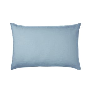 Fronha Originel Linho Azul Oceano Yves Delorme 50 x 75 cm