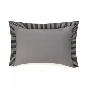 Fronha Scarpe 200 Fios Trussardi Adriático/Preto 50 x 70 cm