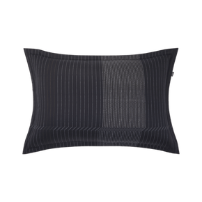 Fronha Tennis Stripes 300 Fios Preto Hugo Boss Home 50 x 75 cm