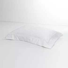 Fronha 50x90CM Trellis 1000 Fios Artelassê Branco