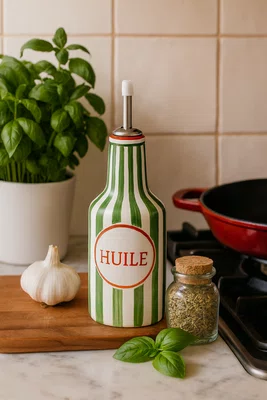 Garrafa para Azeite Toscana Verde