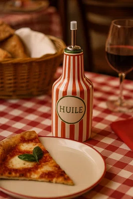 Garrafa para Azeite Toscana Vermelho