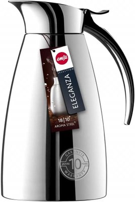 Garrafa Térmica Eleganza Emsa Aço Inox 600 ml