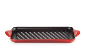 Grelha Retangular Vermelha Le Creuset 32 cm