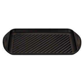 Grelha Tradition Extra Grande Le Creuset Matte Black 40 cm