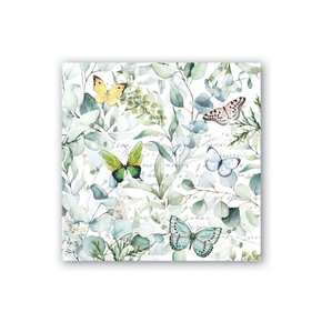 Guardanapo Cocktail Butterfly Fields Michel Design 12,7x12,7cm
