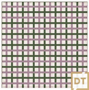 Guardanapo de Mesa Linho Decortextil Off Xadrez 45cm x 45cm