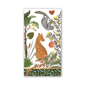 Guardanapo De Papel Hostess Wild Lemon Michel Design 20 x 11 cm