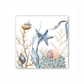 Guardanapo de Papel Lanche Ocean Tide Michel Design Works 16,5 x 16,5 cm