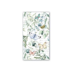 Guardanapo Hostess Butterfly Fields Michel Design 11 x 20cm