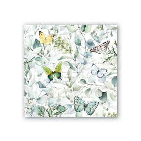 Guardanapo de Papel Michel Design Lanche Butterfly Fields 16,5x16,5cm