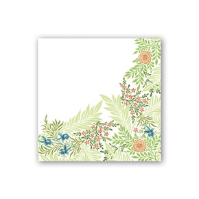 Guardanapo Lanche Poppies And Posies B Michel Design 16,5 cm x 16,5 cm