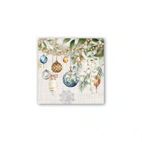 Guardanapo para Coquetel Peace on Earth Michel Design Works 12,7 x 12,7cm