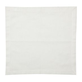 Guardanapo Ponto Ajour Algodão Luxo Royal Off White 40x40cm