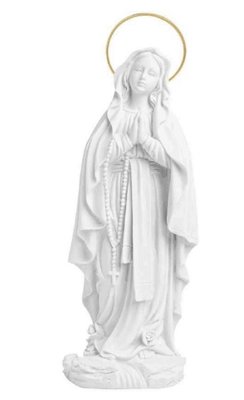 Imagem Nossa Senhora De Lourdes Vigore Art Decor 23cm
