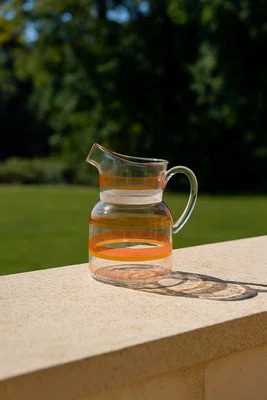 Jarra Acrílico Degradê Rosê 2,8 Litros