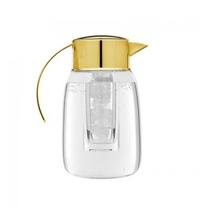 Jarra Catania Inox Revestida Com Ouro 24K Riva