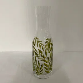 Jarra de Cristal Foglia Auguri Casa Verde 1200 ml
