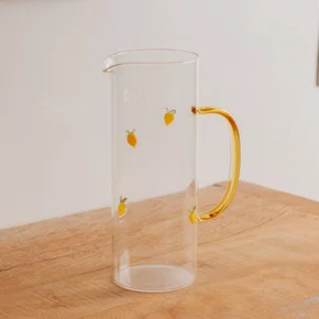 Jarra em Vidro Borossilicato Limão Siciliano 1,25 Litros