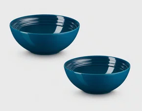 Jogo 02 Bowls Para Cereal Le Creuset Deep Teal 16 cm