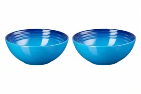 Jogo 02 Bowls Vancouver Le Creuset Azure Blue 16 cm