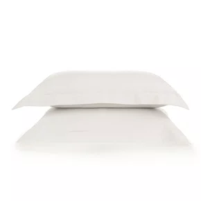 Jogo 02 Peças Super Fronhas Bossa 300 Fios Karsten Branco 50 x 90 cm