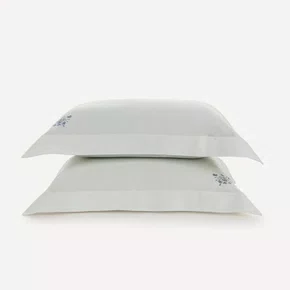 Jogo 02 Peças Fronhas Ellie 300 Fios Egípcio Karsten 50 x 70