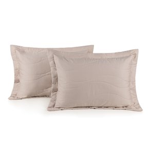 Jogo 02 Peças Porta Travesseiro Novara 300 Fios Trussardi Rose 50 x 70 cm