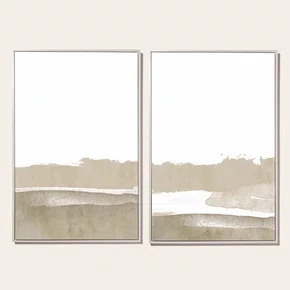 Jogo 02 Peças Quadro em Canvas Mart Modelo 2