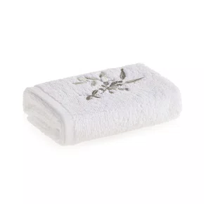 Jogo 02 Peças Toalha Lavabo Bordado Veritá Trussardi 30 x 50 cm